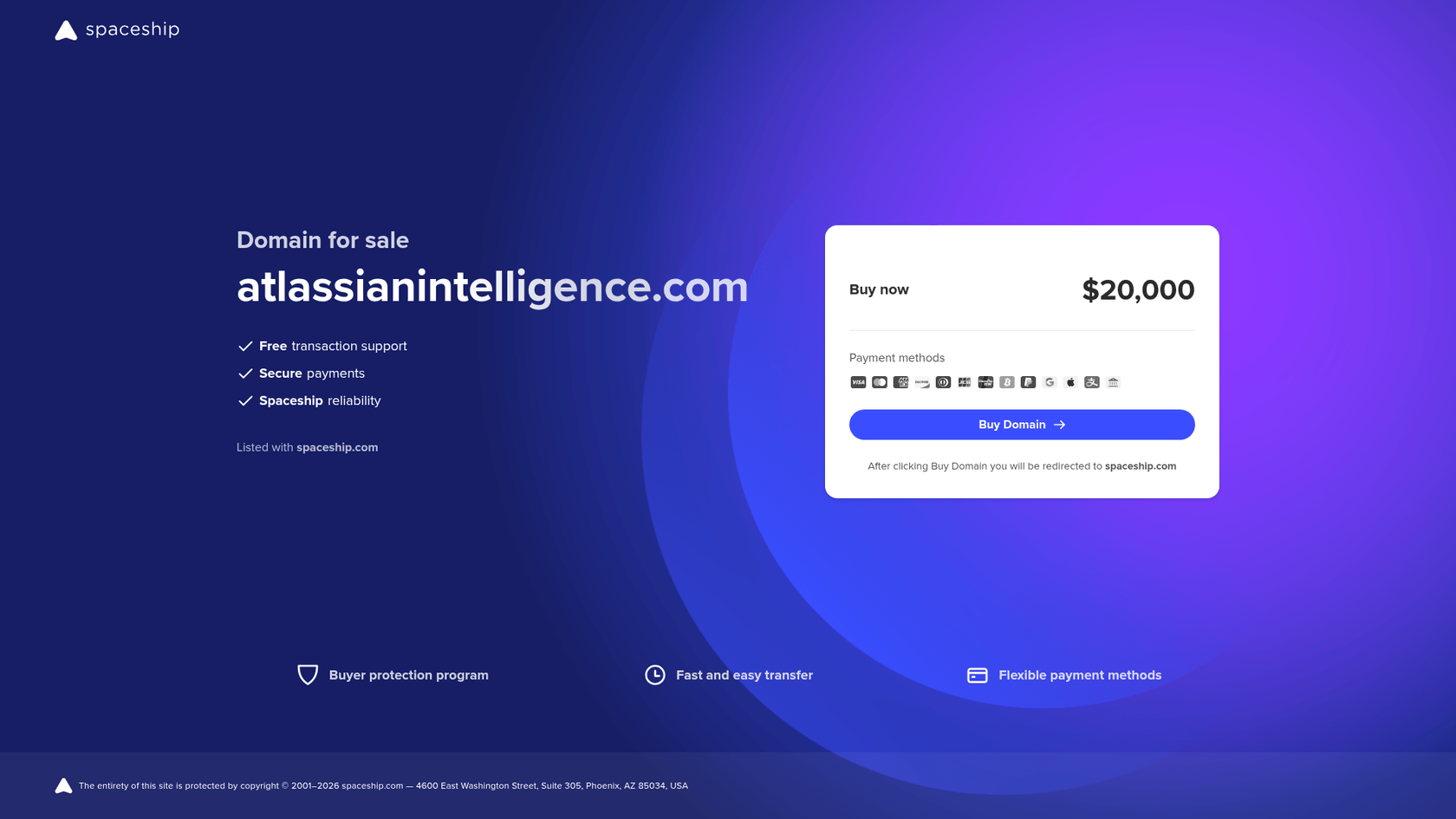 Atlassian Intelligence landing page showcasing AI features