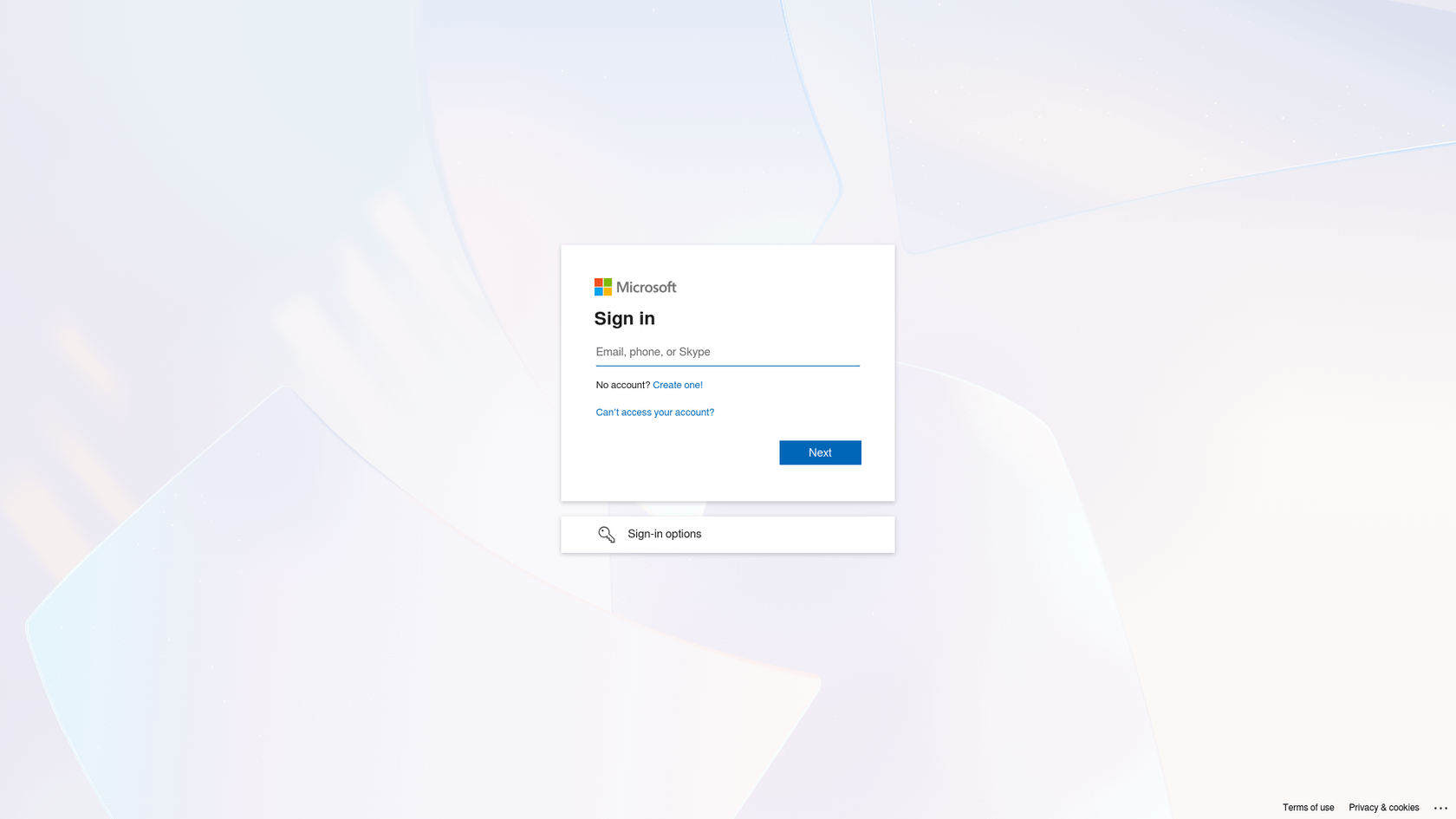 Microsoft 365 Copilot landing page showing AI assistant features.