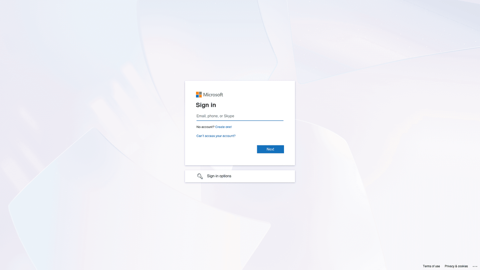 Microsoft 365 Copilot landing page showing AI assistant features.