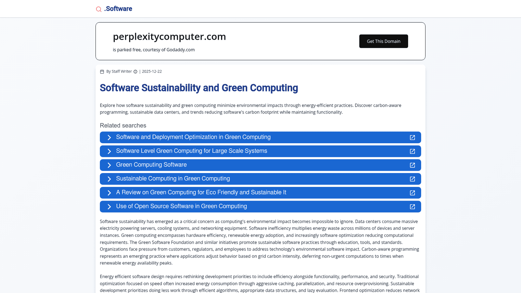 A screenshot of Perplexity Computer's landing page.