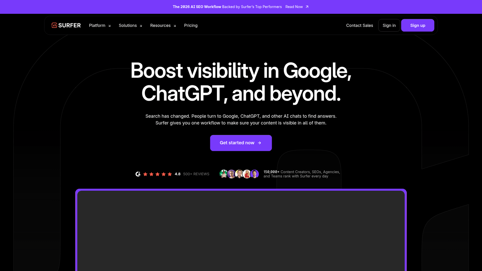 A screenshot of the Surfer AI content editor, a tool often considered the best AI for blog writing with a focus on SEO.