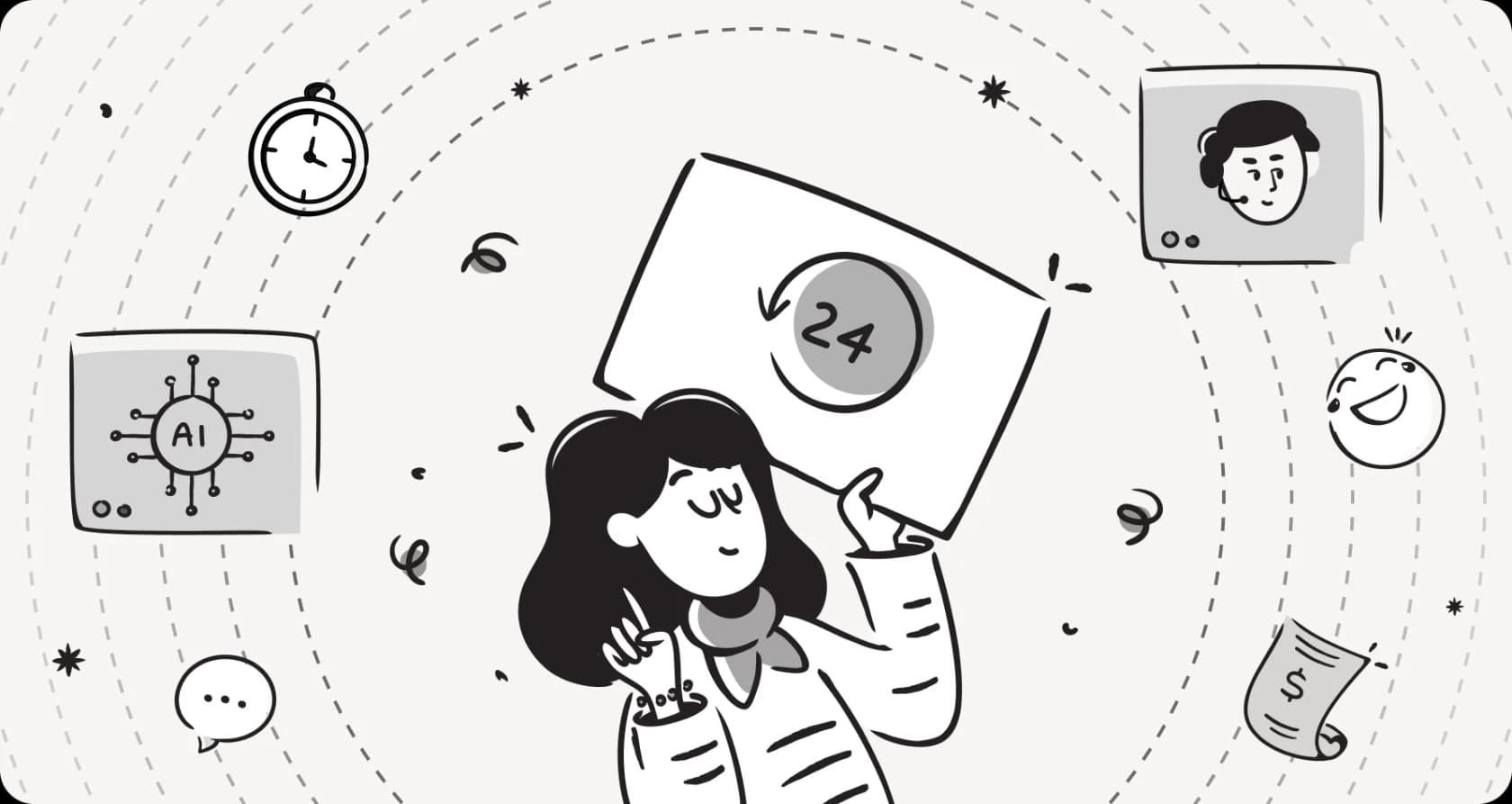 How to enable 24/7 customer support with AI in 2025
