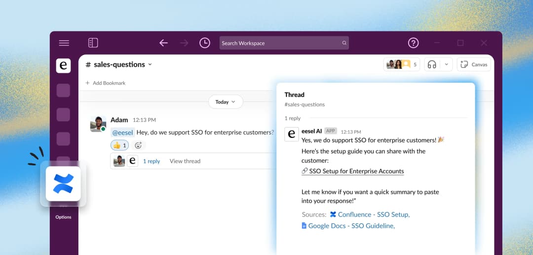 Como criar um bot de IA para Slack Confluence