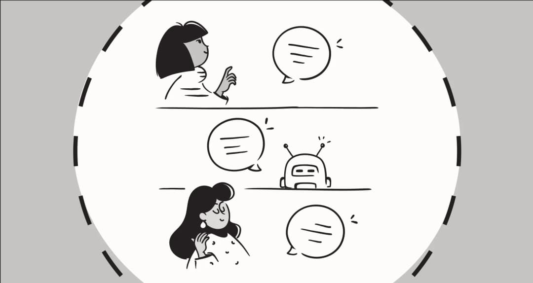 La bulle de chat IA en 2025 : créer des conversations pour l'auto-service client.