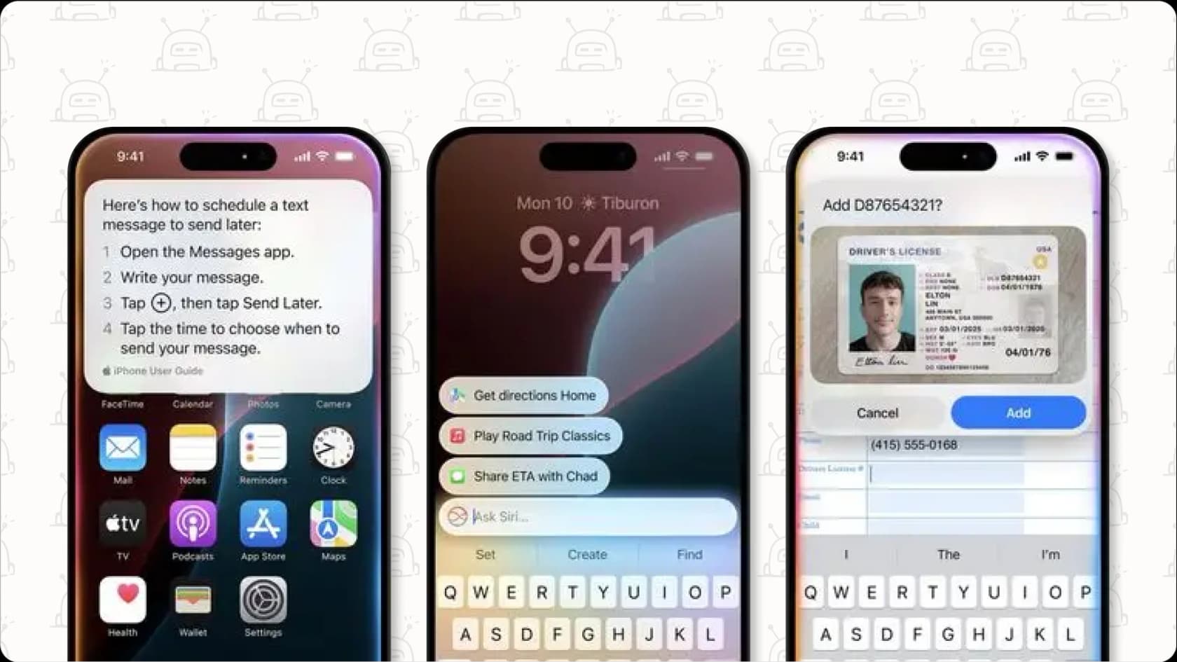 Apple Siri interface on iPhone responding to a voice command.