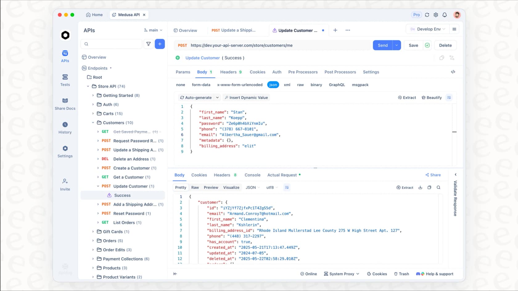 A before-and-after view demonstrating how claude code subagents update documentation to reflect new changes in the codebase.