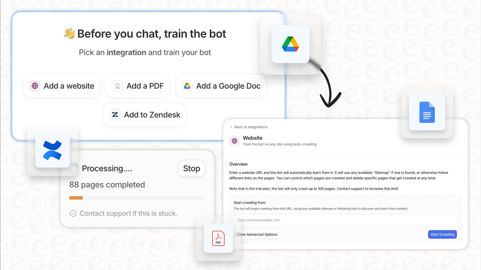 eesel AI connects to all your company