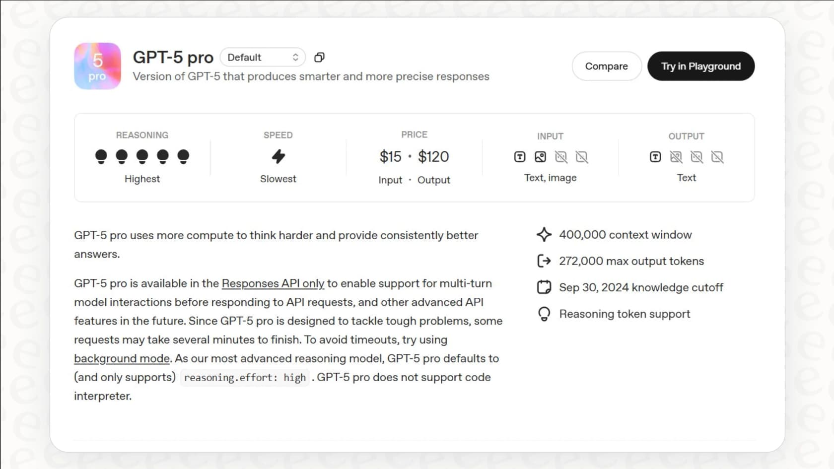 Una captura de pantalla de la interfaz de la Plataforma de OpenAI, donde los desarrolladores pueden acceder a modelos y herramientas disponibles a través de los SDKs de OpenAI.