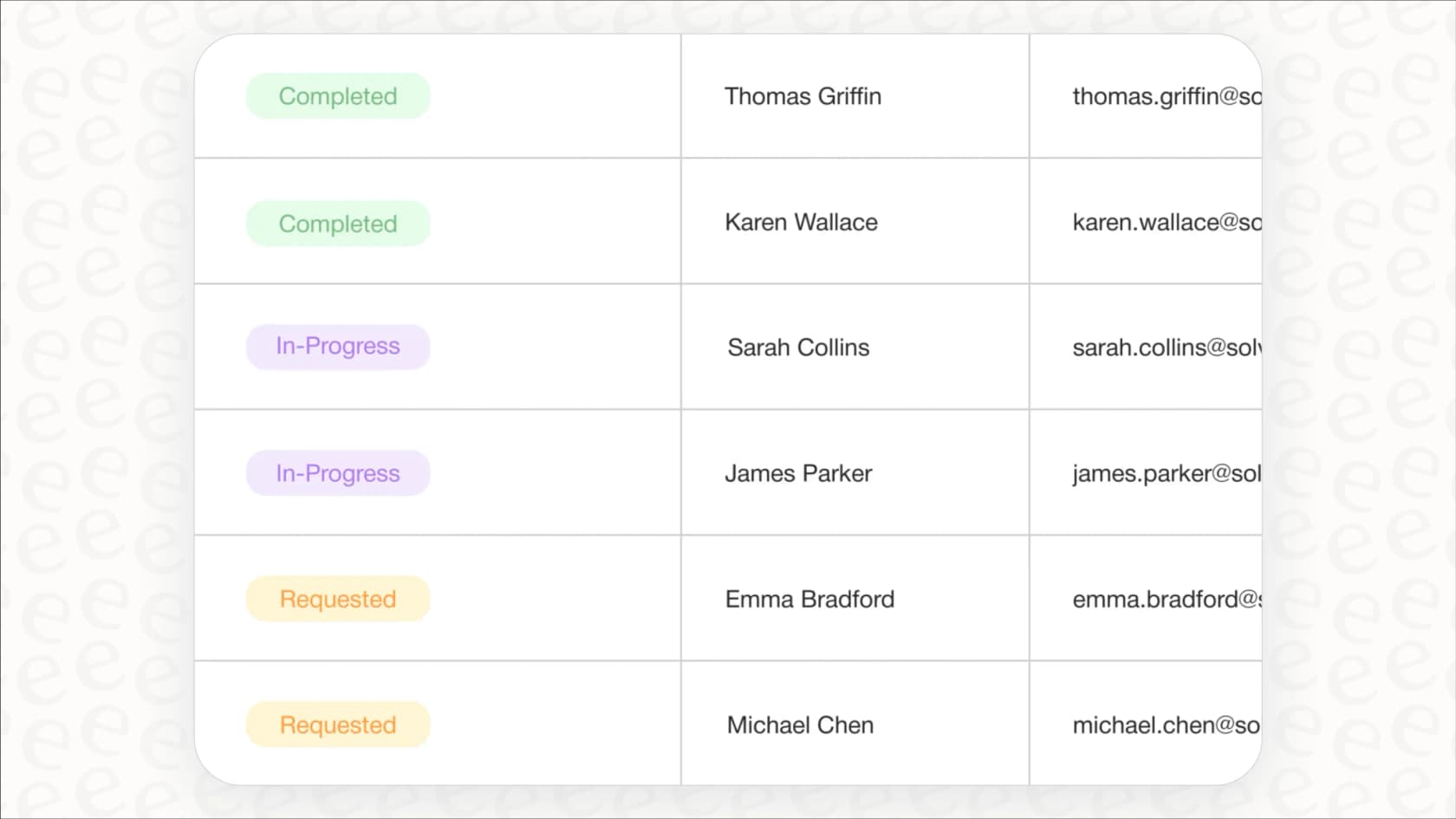 A screenshot of the Solve Intelligence platform
