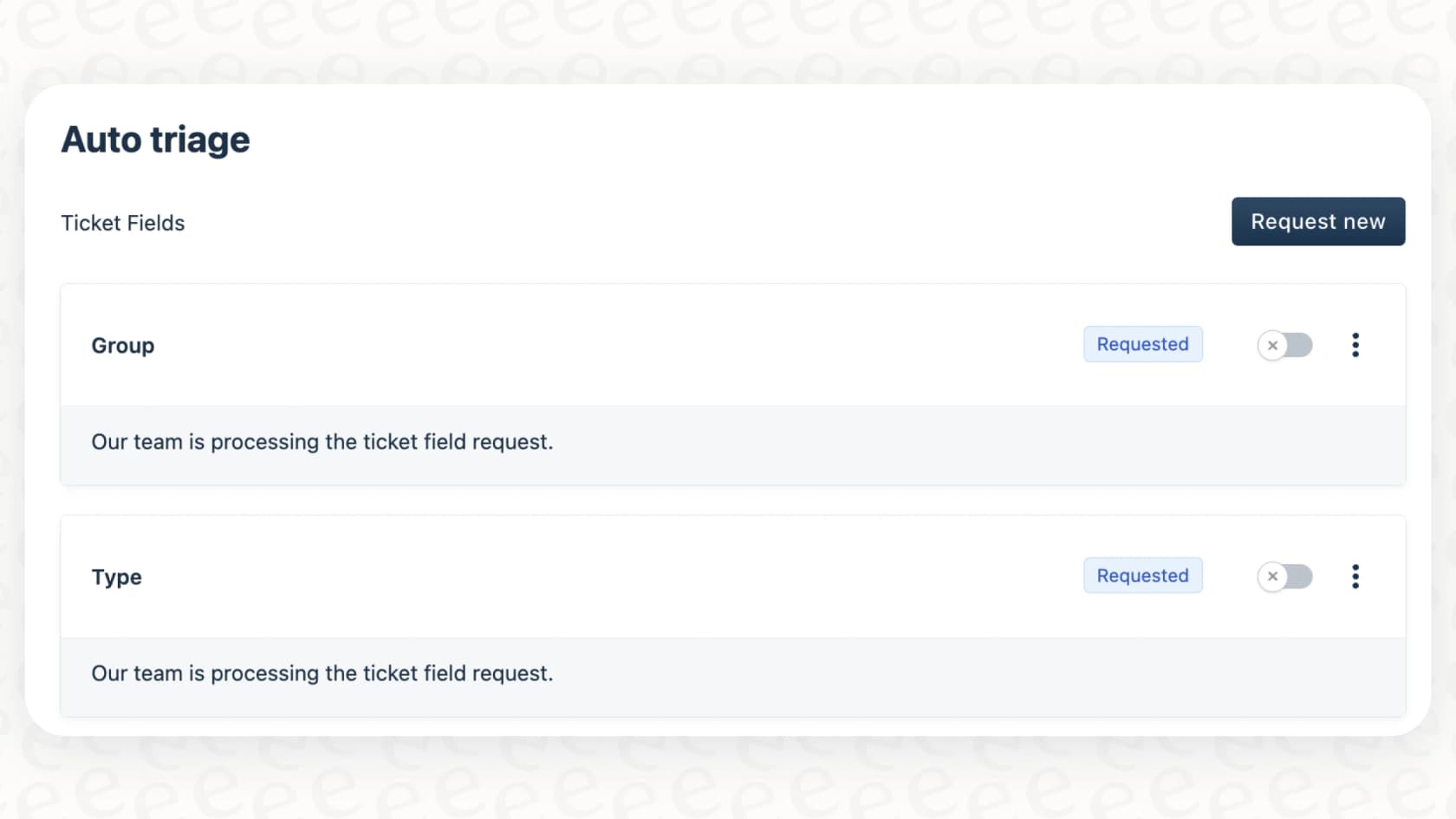 A clear example of Freddy AI auto triage in action, automatically suggesting categories for a new ticket within the Freshdesk UI.