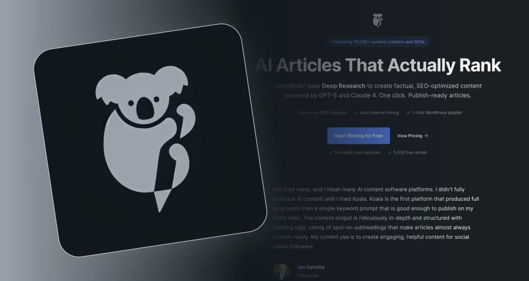 Ein ausgewogener Koala AI Test: Funktionen, Preise und Probleme