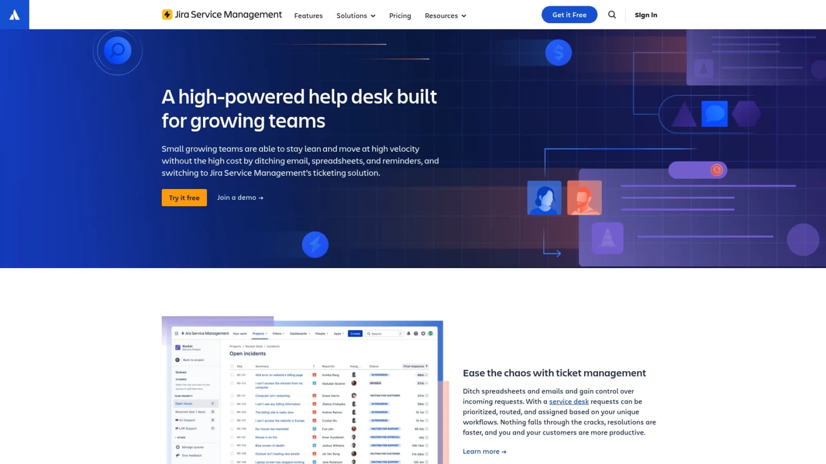 A screenshot of the Halp landing page, a top smart AI for Jira.