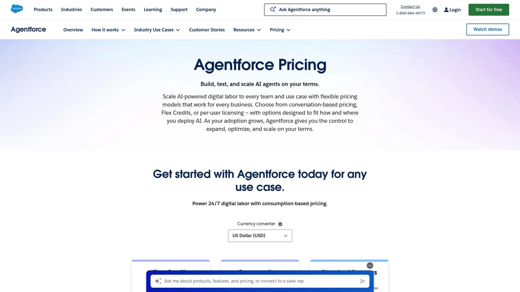 A screenshot of the Salesforce Data 360 pricing calculator, as mentioned in the article.