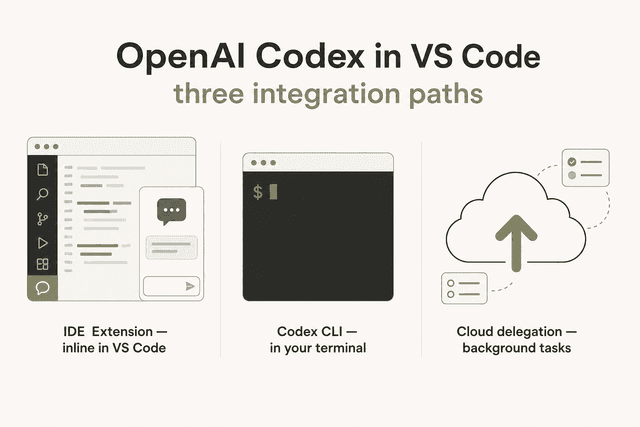 Guia prático de integrações do OpenAI Codex com o VS Code (2026) | eesel AI