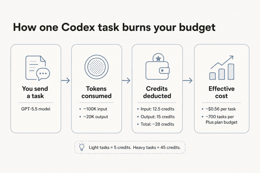 Codex Tasks OpenAI Codex pricing in 2026: every plan, real costs & what you'll pay ...