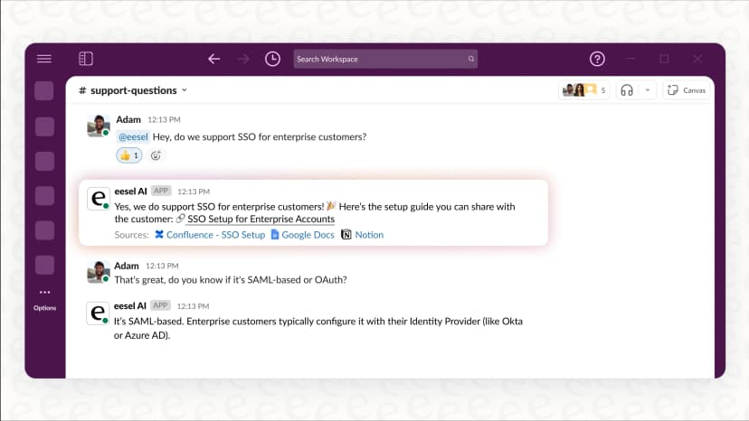 Servicenow Chatbot Faq A guide to ServiceNow AI search Genius Results | eesel AI