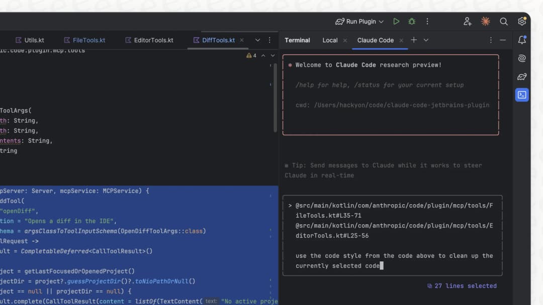 Claudce Code Plugin Hud An overview of IDE plugins for Claude Code | eesel AI