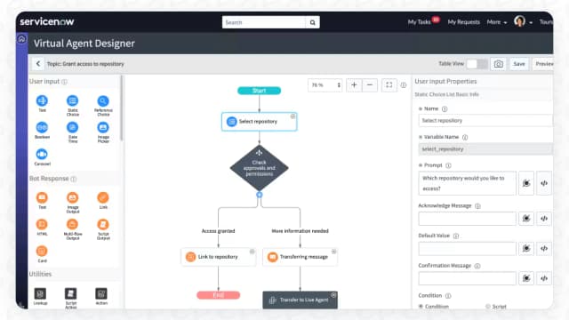 A practical guide to ServiceNow chatbot configuration (2025) | eesel AI