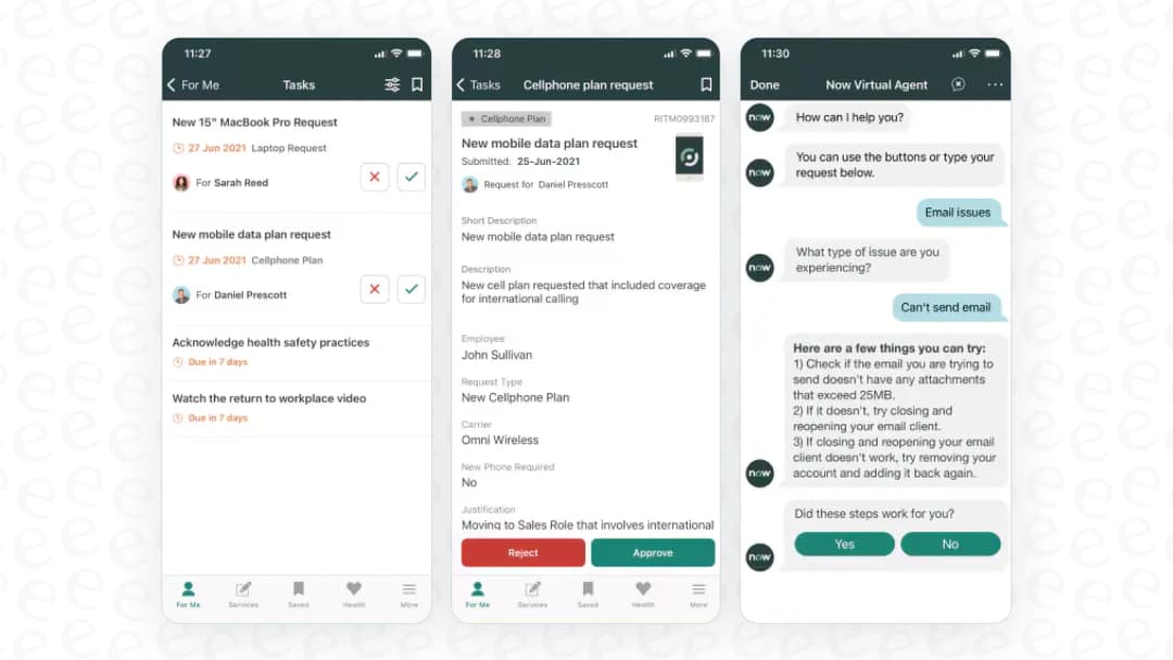 Servicenow Chatbot Faq A guide to ServiceNow AI Now Mobile: Features, limitations, and ...